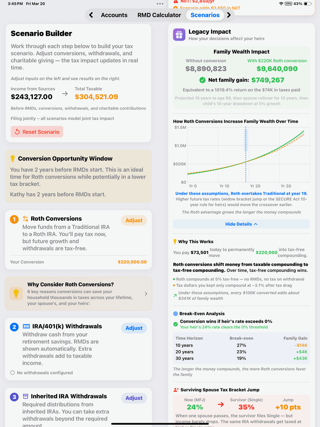 Plan Your Family Legacy screenshot